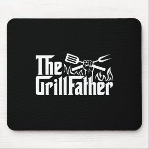 Lustiger Bbq-Vater Retro-Grill Papa Männer Vaterta Mousepad