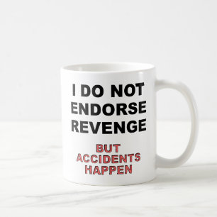 Lustiger Becher für Unfälle Kaffeetasse