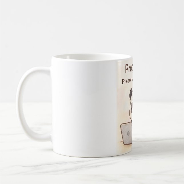 Lustiger Becher Kaffeetasse (Links)