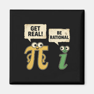 Lustiger bekomme Real Sei rational Pi Tag Matheleh Magnet