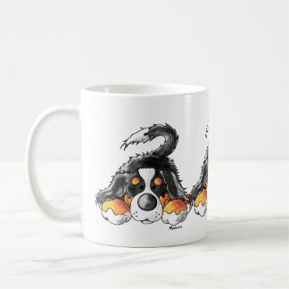 Lustiger Bernese GebirgshundeCartoon Kaffeetasse