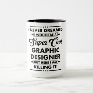 Lustiger Beruf/Beruf Super Cooler Designer Tasse