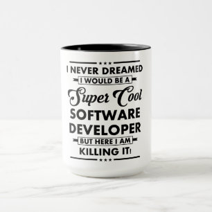 Lustiger Beruf/Beruf Super Cooler Entwickler Tasse
