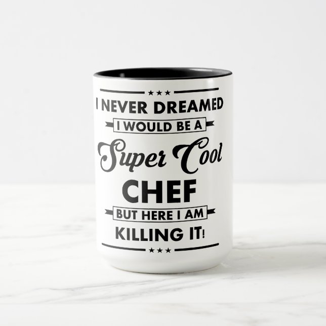 Lustiger Beruf/Beruf Super Cooler Koch Tasse (Zentrum)