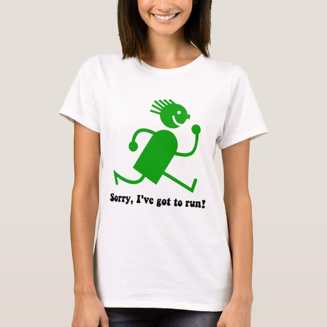Lustiger Betrieb T-Shirt (Vorderseite)