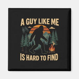 Lustiger Bigfoot Ein Typ wie ich ist schwer im Wal Magnet