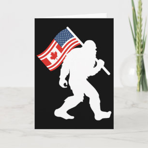 Lustiger Bigfoot Kanada Der 51. Staat Trump Kanada Karte