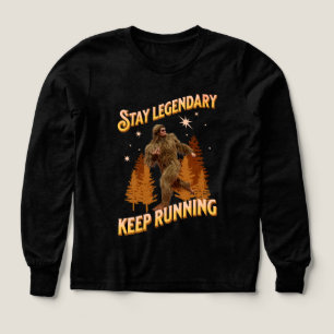 Lustiger Bigfoot Laufmotivation