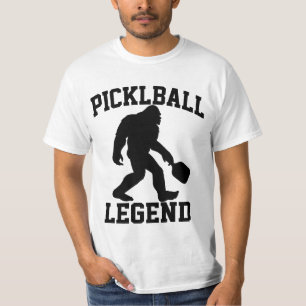 Lustiger Bigfoot-Pickleball-Legende T-Shirt