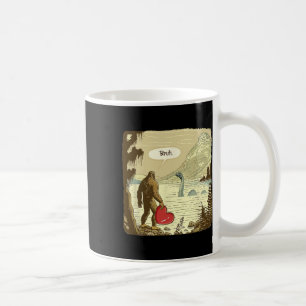 Lustiger Bigfoot Sasquatch Loch Ness Monster Lusti Kaffeetasse