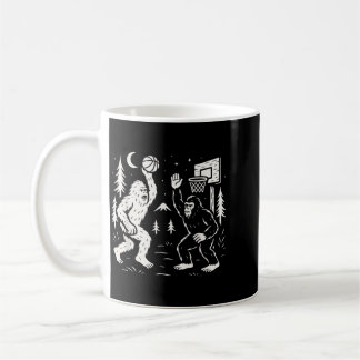 Lustiger Bigfoot Und Kühler Beim Basball Spielen I Kaffeetasse