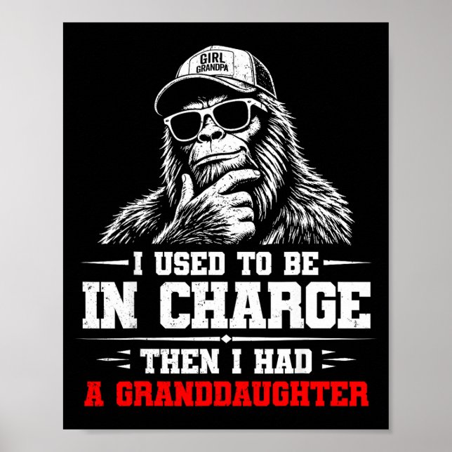 Lustiger Bigfoot war früher verantwortlich, hatte Poster (Vorne)