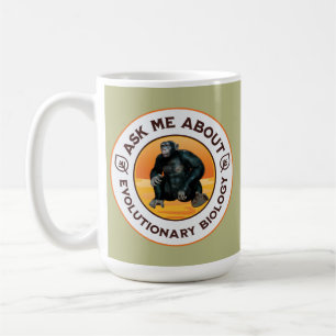 Lustiger Biologie-Lehrer Evolution Humor Geschenk Kaffeetasse