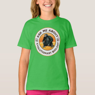 Lustiger Biologie-Lehrer Evolution Humor Geschenk T-Shirt