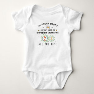Lustiger Biomedizintechniker-Vater - Biomedizin Baby Strampler