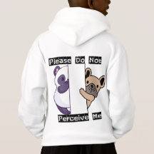 Lustiger Bitte nicht wahrnehmen Mich Panda Frenchi