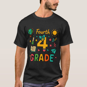 Lustiger Bleistiftbogen Zurück zur Schule Lehrer G T-Shirt