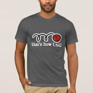 Lustiger bocce Ball-T - Shirt , der ist, wie ich