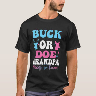 Lustiger Bock oder Hirsch Opa muss das Geschlecht T-Shirt