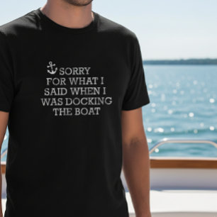 Lustiger Boots-Spruch Entschuldigung für das was i T-Shirt