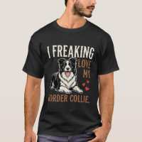 Lustiger Border Collie Liebt Hund
