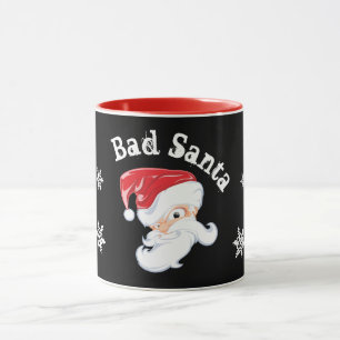 Lustiger Böser Santa 330ml Kombi-Tasse Tasse
