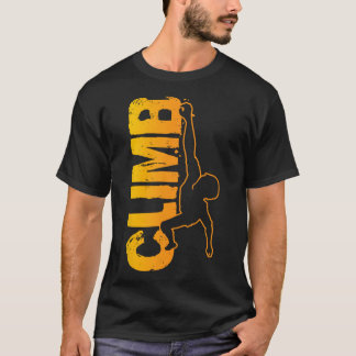 Lustiger Boulder-Sport für Männer T-Shirt