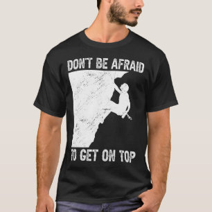 Lustiger Boulderfelsenklettern  T-Shirt