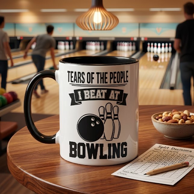 Lustiger Bowling-Mug Bowler-Geschenk Tasse (Von Creator hochgeladen)