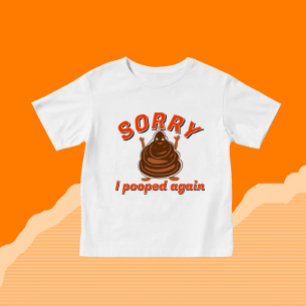 Lustiger brauner Stuhl Baby T-shirt