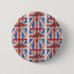 Lustiger britischer Akzent Button