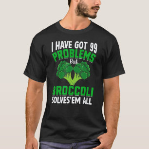 lustiger Brokkoli-Spruch für vegane vegetarische P T-Shirt