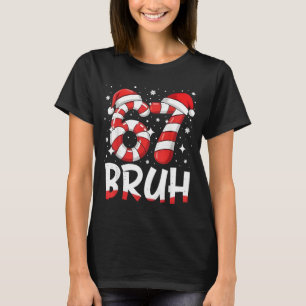 Lustiger Bruh 67 Sechs Sieben 6 7 Meme Weihnachten T-Shirt