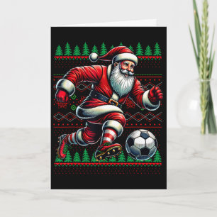 Lustiger Bruh Fußball Santa 67 Meme Weihnachten Xm Karte