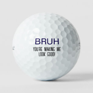 Lustiger BRUH Titleist Golfball