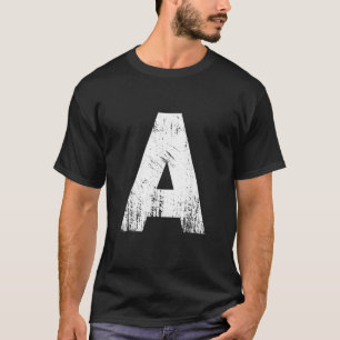 Lustiger Buchstabe Ein Halloween-Kostüm Karneval G T-Shirt