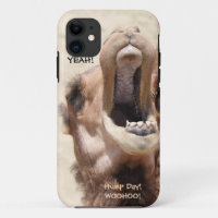 Lustiger Buckel-Tageskamel-Telefon-Kasten,