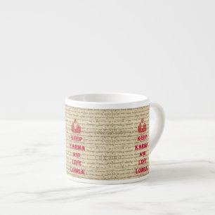 Lustiger Buddha-Spruch Espressotasse