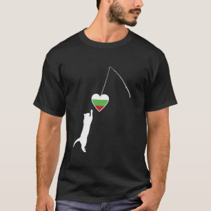 Lustiger bulgarischer Katzenliebhaber Stolz Bulgar T-Shirt