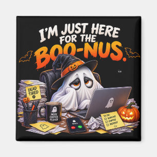 Lustiger Büro-Geist-Halloween-Magnet Magnet