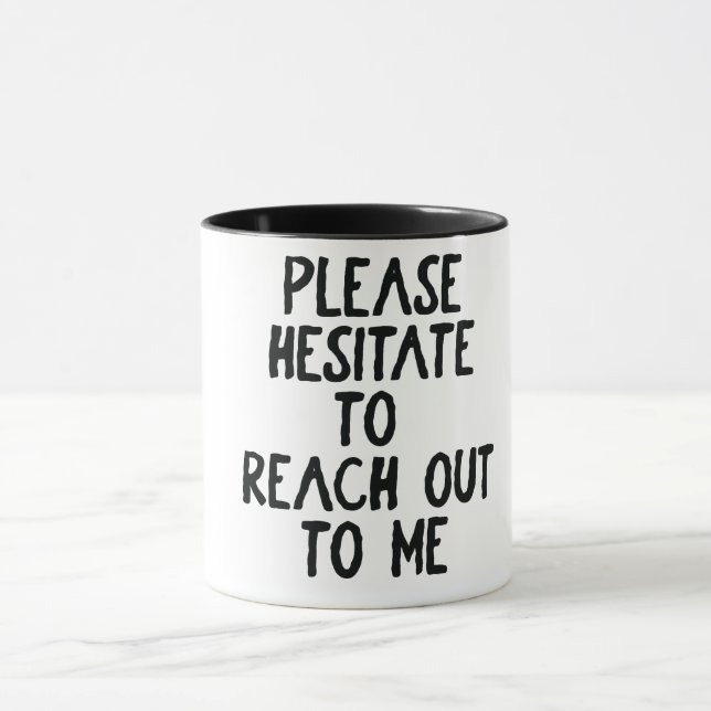 Lustiger Büro-Spruch Tasse (Zentrum)