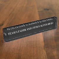 Lustiger Büro-Teamleiter