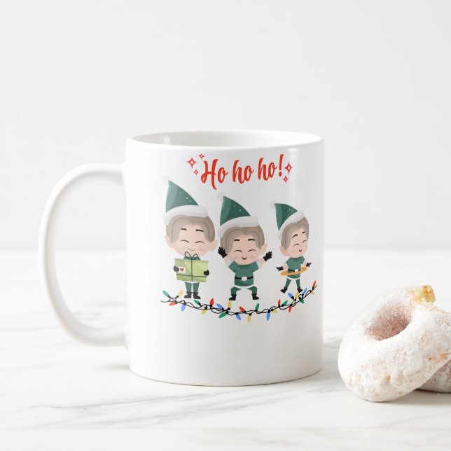 Lustiger Bürobecher Kaffeetasse (Mit Donut)
