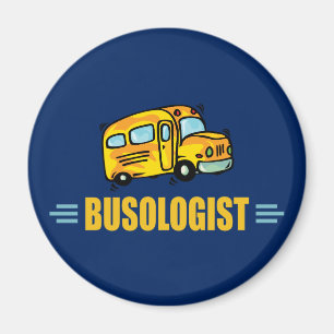 Lustiger Bustreiber Magnet