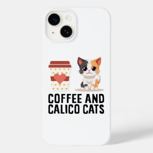 Lustiger Calico-Katzencafe Case-Mate iPhone 14 Hülle