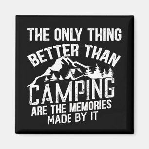Lustiger Camper-Slogan Sommer-Camping-Zitate Magnet
