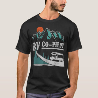 Lustiger Camping-RV-Copilot Roadtrip T-Shirt