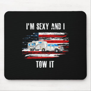 Lustiger Camping Rv Ich Bin Y Und Ich Ziehe Es Vin Mousepad