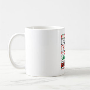 Lustiger Candy Cane Weihnachtspullover Kaffeetasse