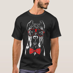 Lustiger Cane Corso Hund intelligenter Hund kluger T-Shirt